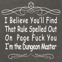 I Believe You'll That Rule Dungeon Master Cotton Canvas Backpack