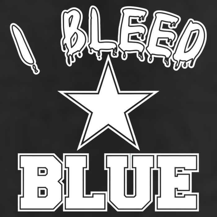 I Bleed Blue Dallas, Texas Fan Pride Adult Drive Performance Visor