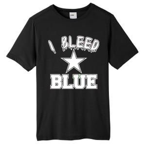 I Bleed Blue Dallas, Texas Fan Pride Tall Fusion ChromaSoft Performance T-Shirt