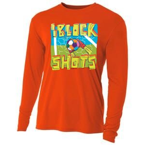 I Block Shots Cooling Performance Long Sleeve Crew