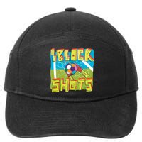 I Block Shots 7-Panel Snapback Hat