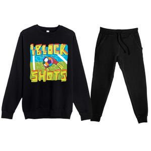 I Block Shots Premium Crewneck Sweatsuit Set