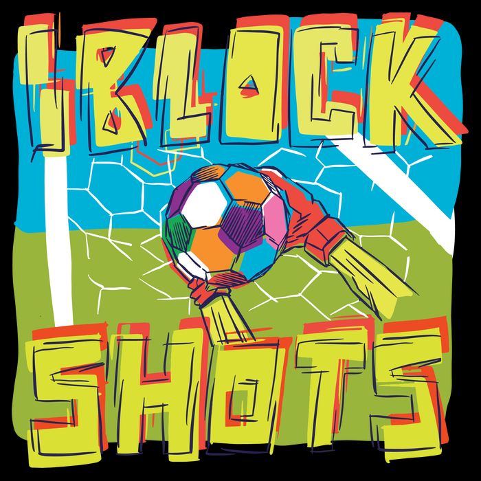 I Block Shots Youth Performance Sprint T-Shirt