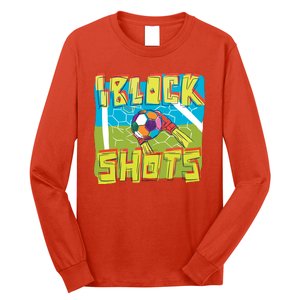 I Block Shots Long Sleeve Shirt