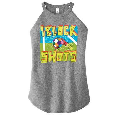 I Block Shots Women’s Perfect Tri Rocker Tank