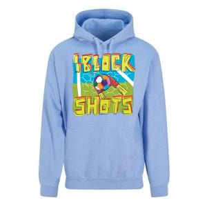 I Block Shots Unisex Surf Hoodie