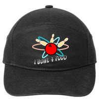 I Bowl For Food 7-Panel Snapback Hat