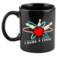 I Bowl For Food 11oz C Handle Ceramic Mug
