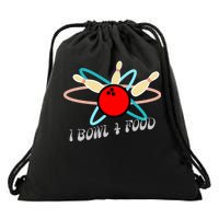 I Bowl For Food Drawstring Bag