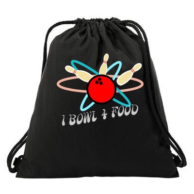 I Bowl For Food Drawstring Bag