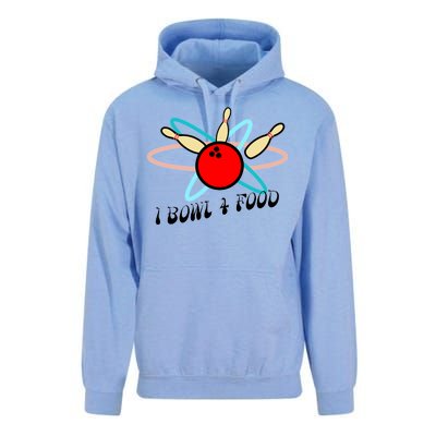 I Bowl For Food Unisex Surf Hoodie