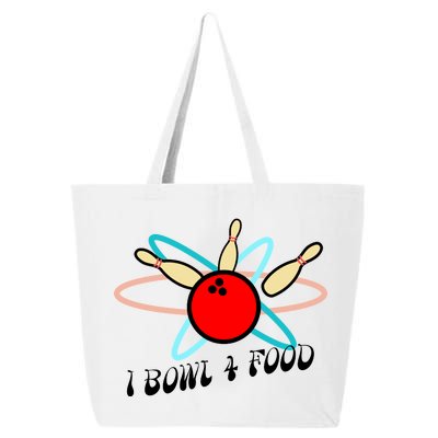 I Bowl For Food 25L Jumbo Tote