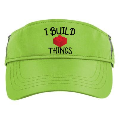 I Build Things Building Blocks Adult Drive Performance Visor