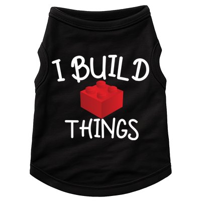 I Build Things Building Blocks Doggie Tank