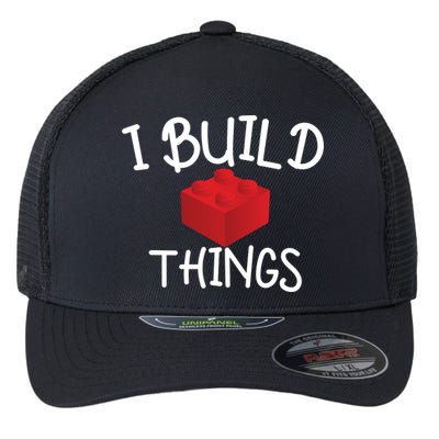 I Build Things Building Blocks Flexfit Unipanel Trucker Cap