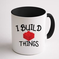 I Build Things Building Blocks Mug