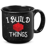 I Build Things Building Blocks 15oz Campfire Ceramic Mug
