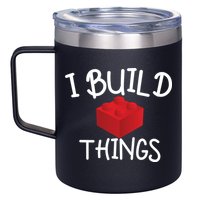 I Build Things Building Blocks 12oz Stainless Steel Coffee Mug