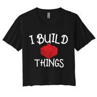 I Build Things Building Blocks Crop Top