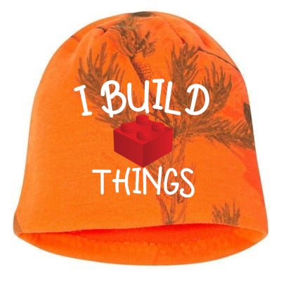 I Build Things Building Blocks Kati - Camo Knit Beanie