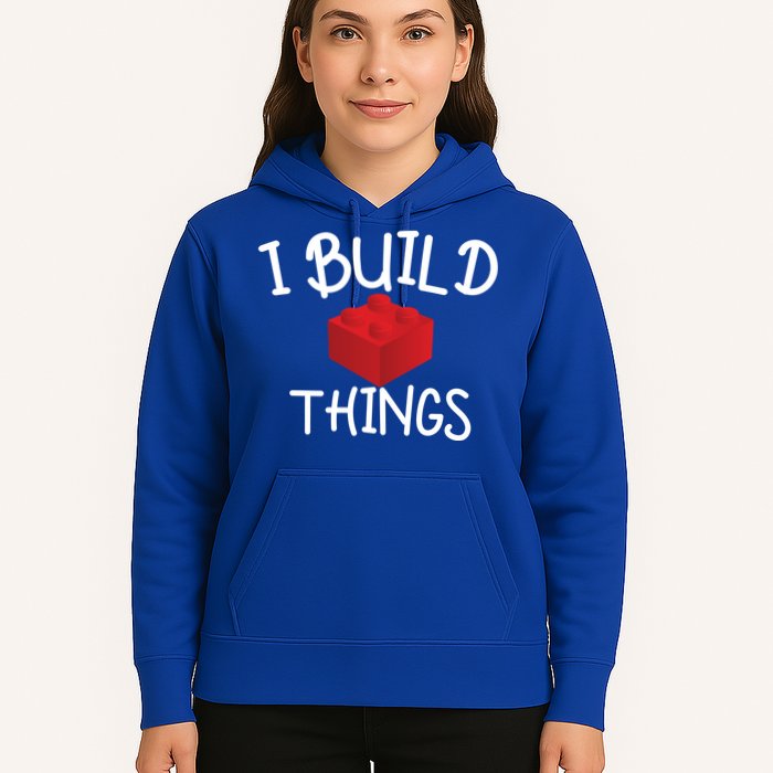 I Build Things Building Blocks Hoodie