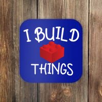 I Build Things Building Blocks Coaster