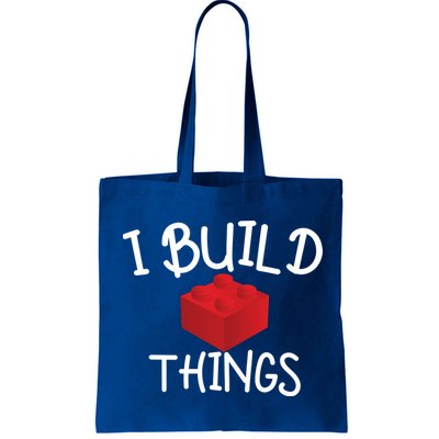 I Build Things Building Blocks Bag