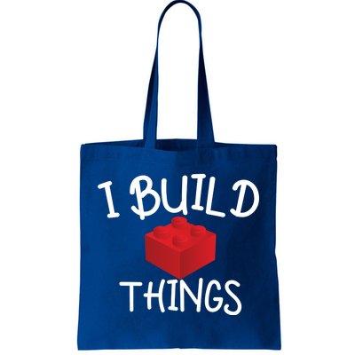 I Build Things Building Blocks Tote Bag