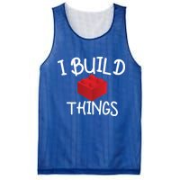 I Build Things Building Blocks Mesh Reversible Basketball Jersey Tank