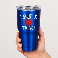 I Build Things Building Blocks Tumbler
