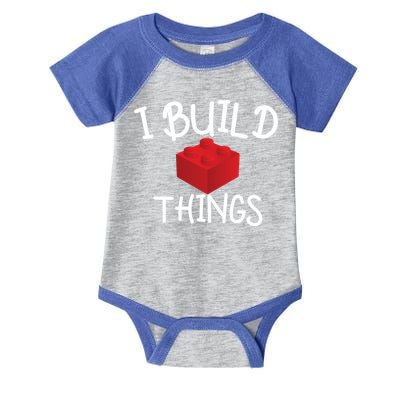 I Build Things Building Blocks Infant Baby Jersey Bodysuit