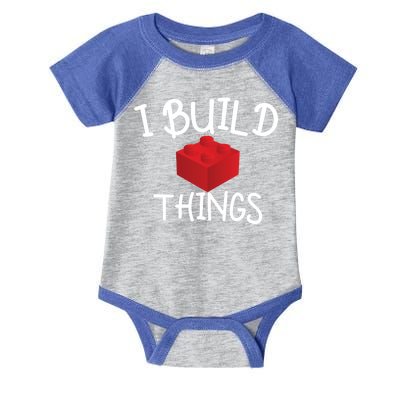 I Build Things Building Blocks Infant Baby Jersey Bodysuit