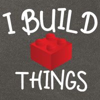 I Build Things Building Blocks Cotton Canvas Backpack