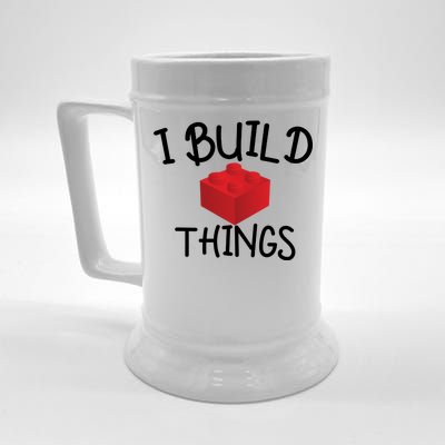 I Build Things Building Blocks Beer Stein