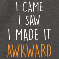 I Cam I Saw I Made It Awkward Vector Backpack