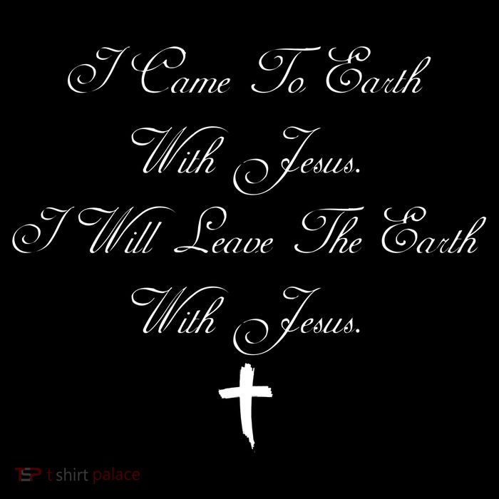 I Came To Earth With Jesus I Will Leave Earth With Jesus Flatbill Hat