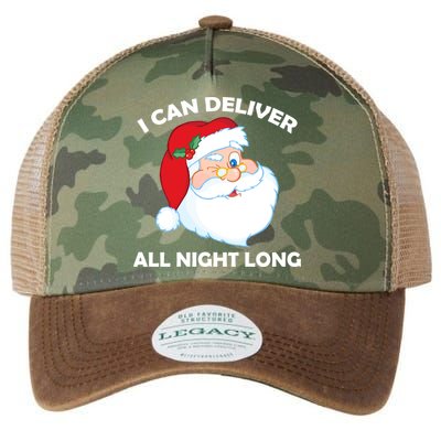I Can Deliver All Night Long X-Mas Bad Santa Legacy Tie Dye Trucker Hat