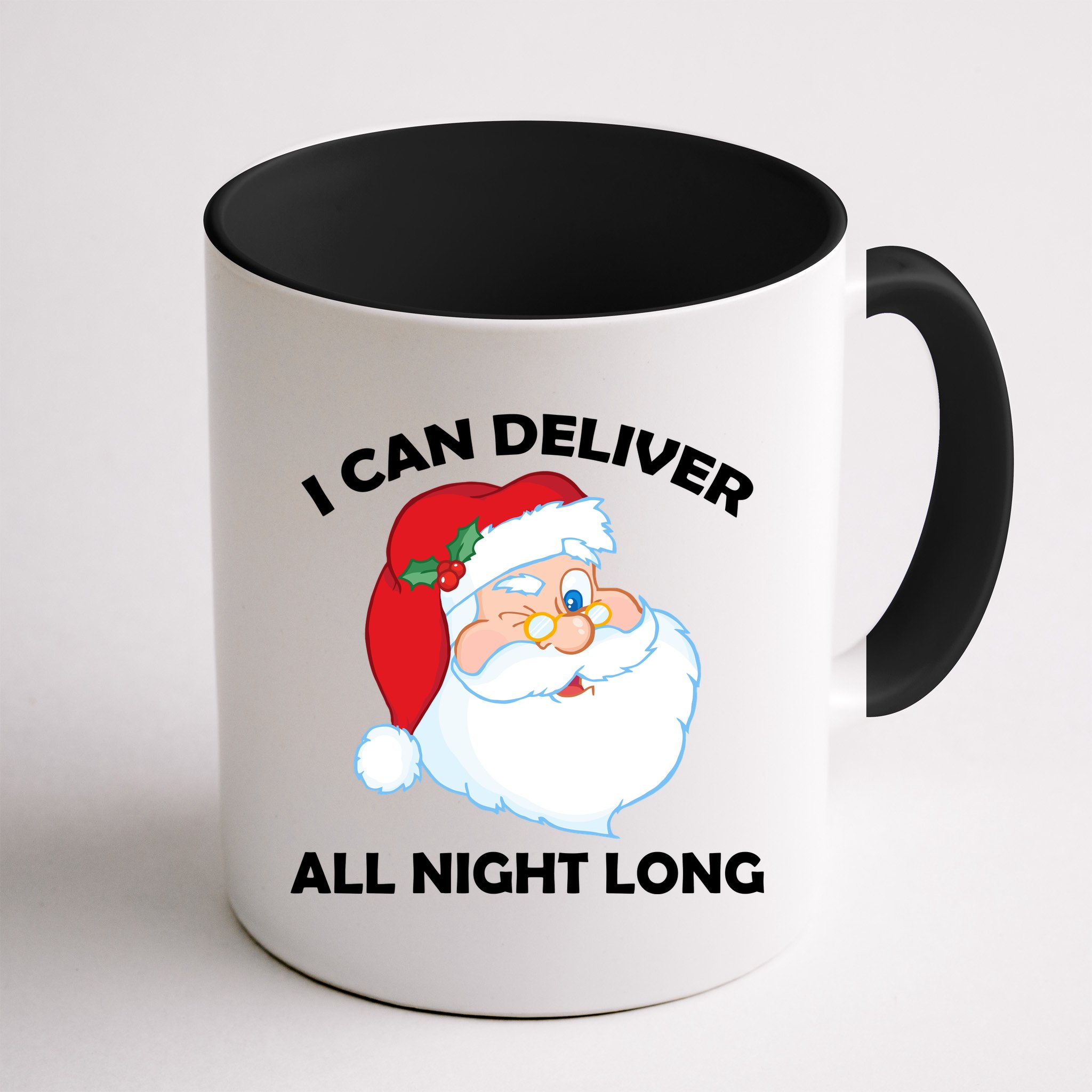 I Can Deliver All Night Long X-Mas Bad Santa Mug
