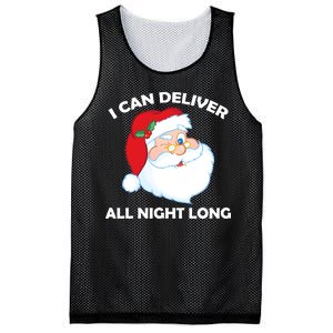 I Can Deliver All Night Long X-Mas Bad Santa Mesh Reversible Basketball Jersey Tank