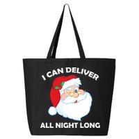 I Can Deliver All Night Long X-Mas Bad Santa 25L Jumbo Tote