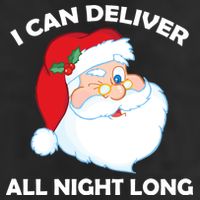 I Can Deliver All Night Long X-Mas Bad Santa 25L Jumbo Tote