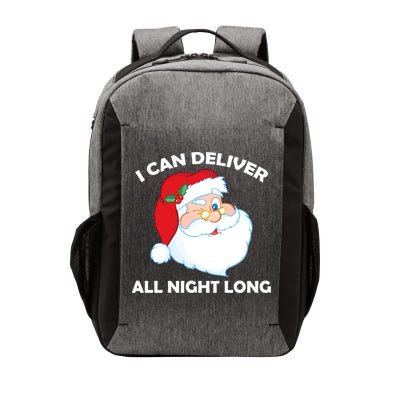 I Can Deliver All Night Long X-Mas Bad Santa Vector Backpack