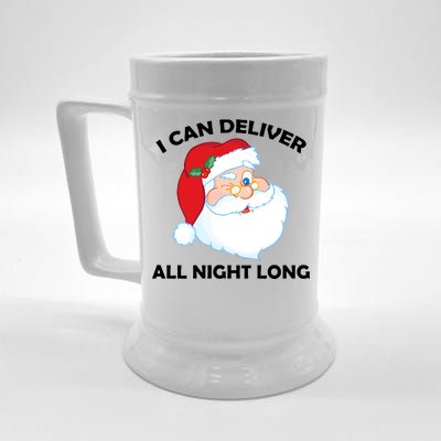 I Can Deliver All Night Long X-Mas Bad Santa Beer Stein