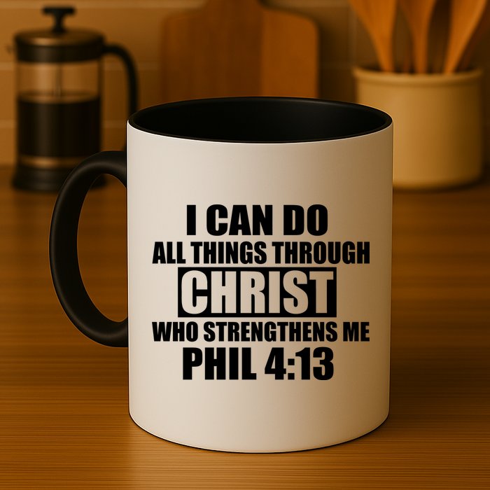 I Can Do All Thing Through Christ Phil 4:13 Mug