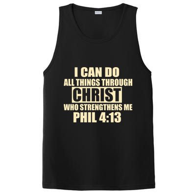 I Can Do All Thing Through Christ Phil 4:13 PosiCharge Competitor Tank