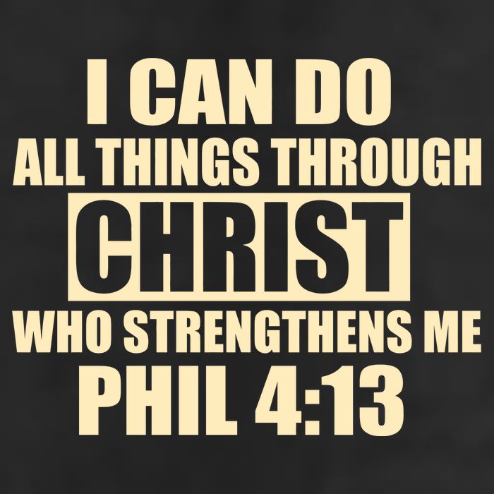 I Can Do All Thing Through Christ Phil 4:13 Golf Towel