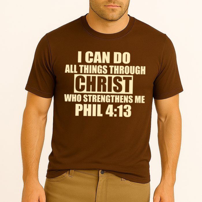 I Can Do All Thing Through Christ Phil 4:13 Performance Shirt