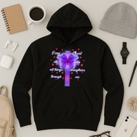 I Can Do All Things Through Christ Butterfly Cross Hoodie