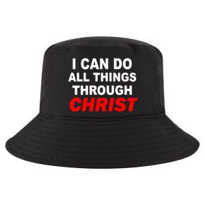 I Can Do All Things Through Christ Our Lord Cool Comfort Performance Bucket Hat