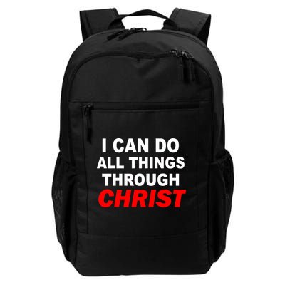 I Can Do All Things Through Christ Our Lord Backpack